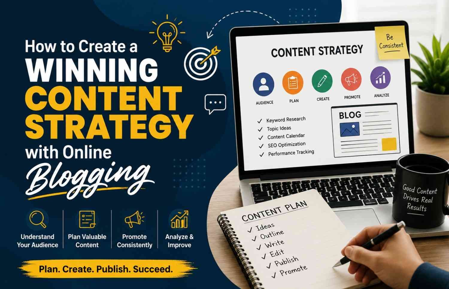 How to Create a Winning Content Strategy with Online Blogging